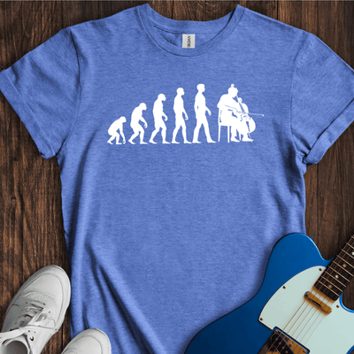 Evolution Of A Cellist T-Shirt - Music Lover Graphic Tee - Gift for Music Lovers - Unisex