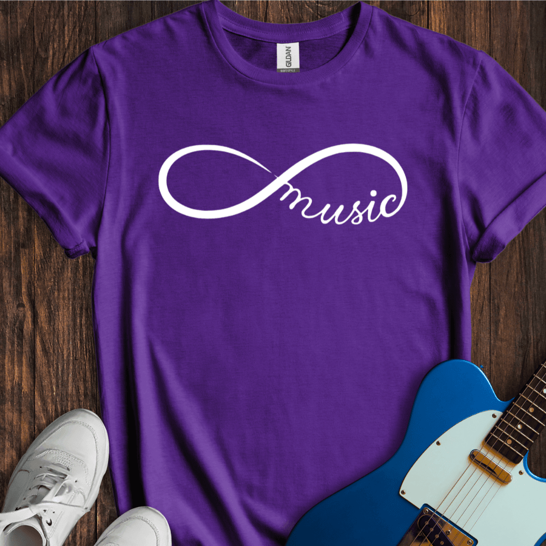 Endless Music T-Shirt - Graphic Tee - Gift for Music Lovers - Unisex