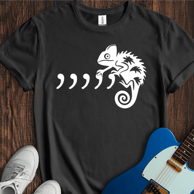 Comma Chameleon T-Shirt - Music Lover Graphic Tee - Gift for Music Lovers - Unisex