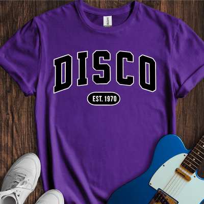 Disco (Est. 1970) T-Shirt - Music Lover Graphic Tee - Gift for Music Lovers - Unisex