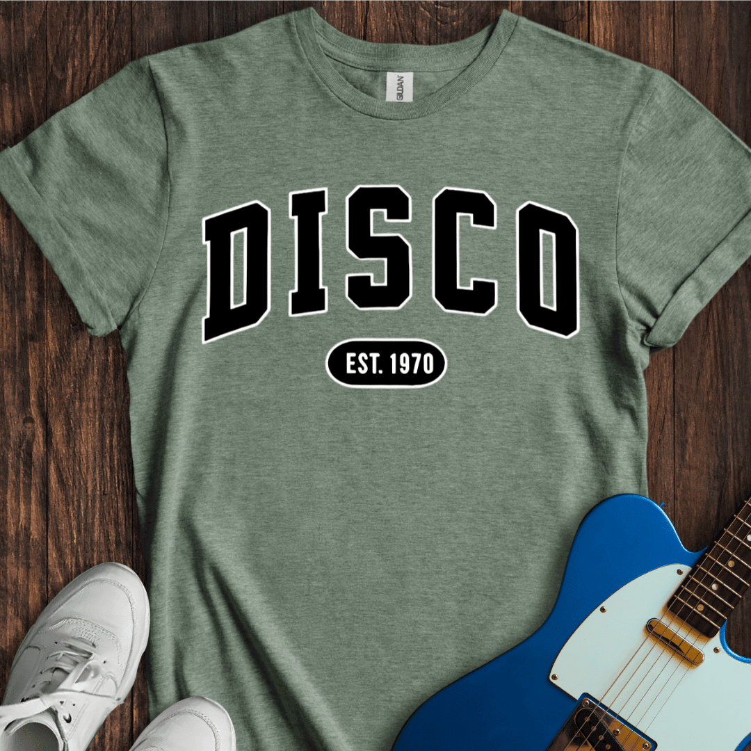 Disco (Est. 1970) T-Shirt - Music Lover Graphic Tee - Gift for Music Lovers - Unisex