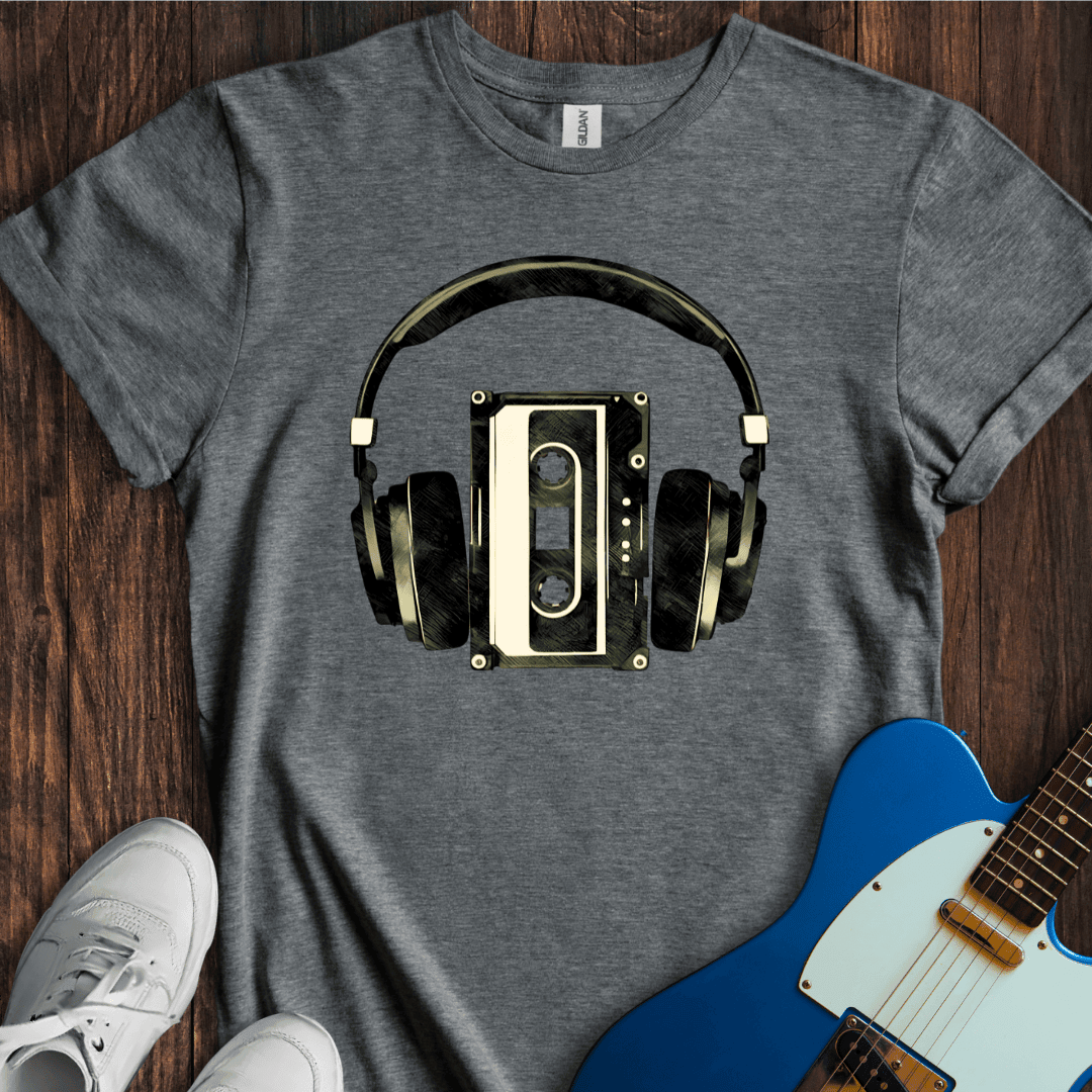 Old School Playlist (II) T-Shirt - Music Lover Graphic Tee - Gift for Music Lovers - Unisex