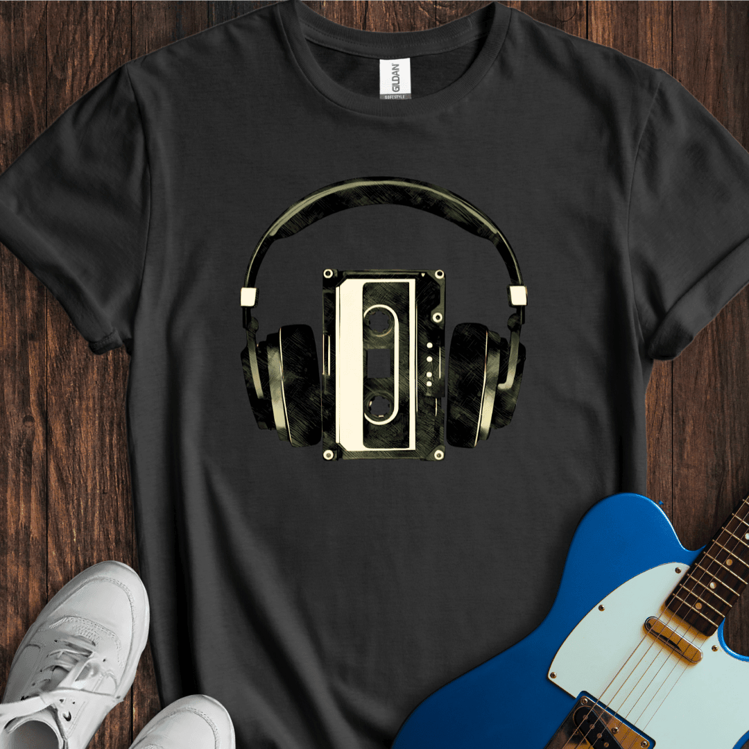 Old School Playlist (II) T-Shirt - Music Lover Graphic Tee - Gift for Music Lovers - Unisex