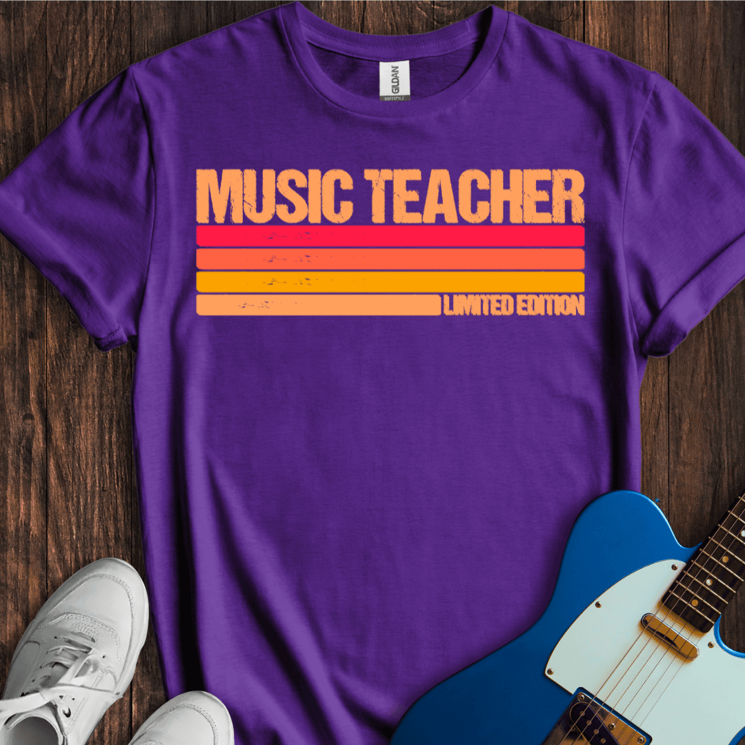 Music Teacher LTD T-Shirt - Graphic Tee - Gift for Music Lovers - Unisex