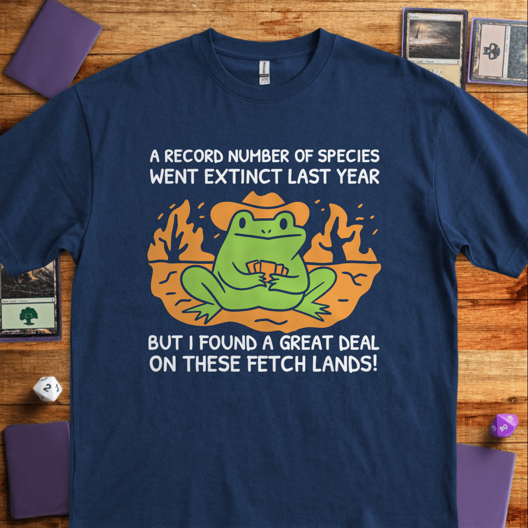 Extinction T-Shirt - Tabletop Gaming Graphic Tee - Gift for Tabletop Gamers - Unisex