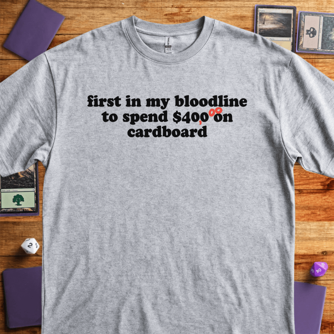 $40,000 T-Shirt - Tabletop Gaming Graphic Tee - Gift for Tabletop Gamers - Unisex