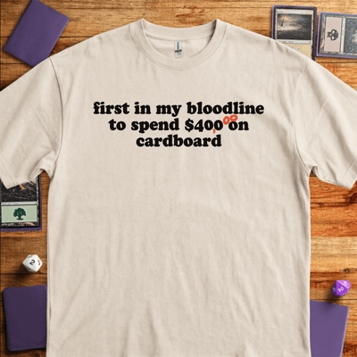 $40,000 T-Shirt - Tabletop Gaming Graphic Tee - Gift for Tabletop Gamers - Unisex