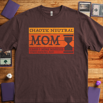 Chaotic Neutral Mom T-Shirt - Tabletop Gaming Graphic Tee - Gift for Tabletop Gamers - Unisex