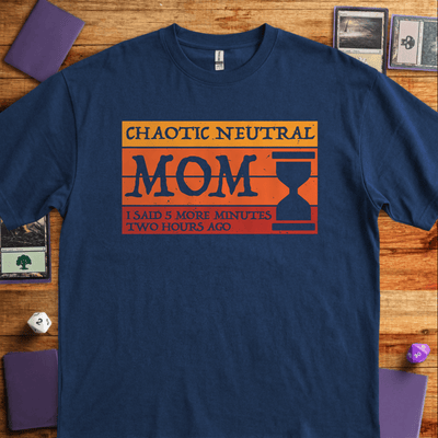 Chaotic Neutral Mom T-Shirt - Tabletop Gaming Graphic Tee - Gift for Tabletop Gamers - Unisex