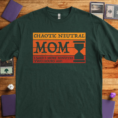 Chaotic Neutral Mom T-Shirt - Tabletop Gaming Graphic Tee - Gift for Tabletop Gamers - Unisex