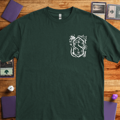 Class Graffiti Pocket Print T-Shirt - Tabletop Gaming Graphic Tee - Gift for Tabletop Gamers - Unisex