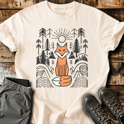 Fox Spirit T-Shirt - Funny Hiking Graphic Tee - Gift for Hikers - Unisex