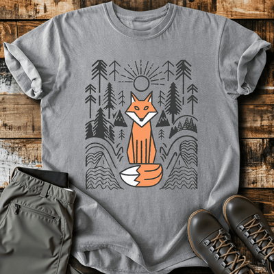 Fox Spirit T-Shirt - Funny Hiking Graphic Tee - Gift for Hikers - Unisex