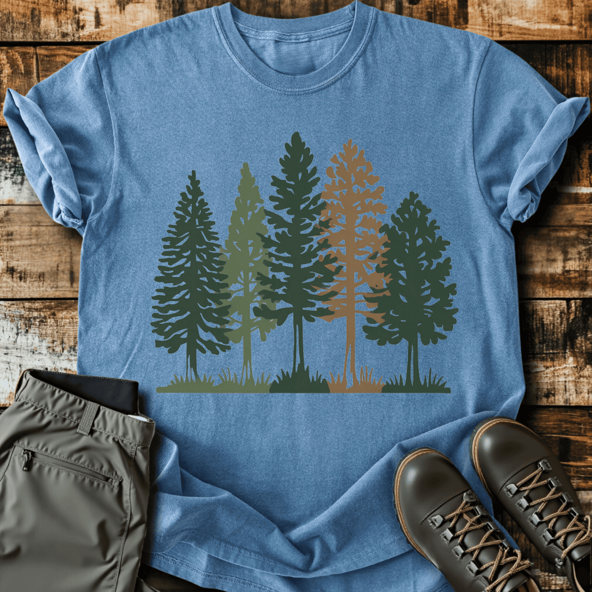 Forest T-Shirt - Funny Hiking Graphic Tee - Gift for Hikers - Unisex