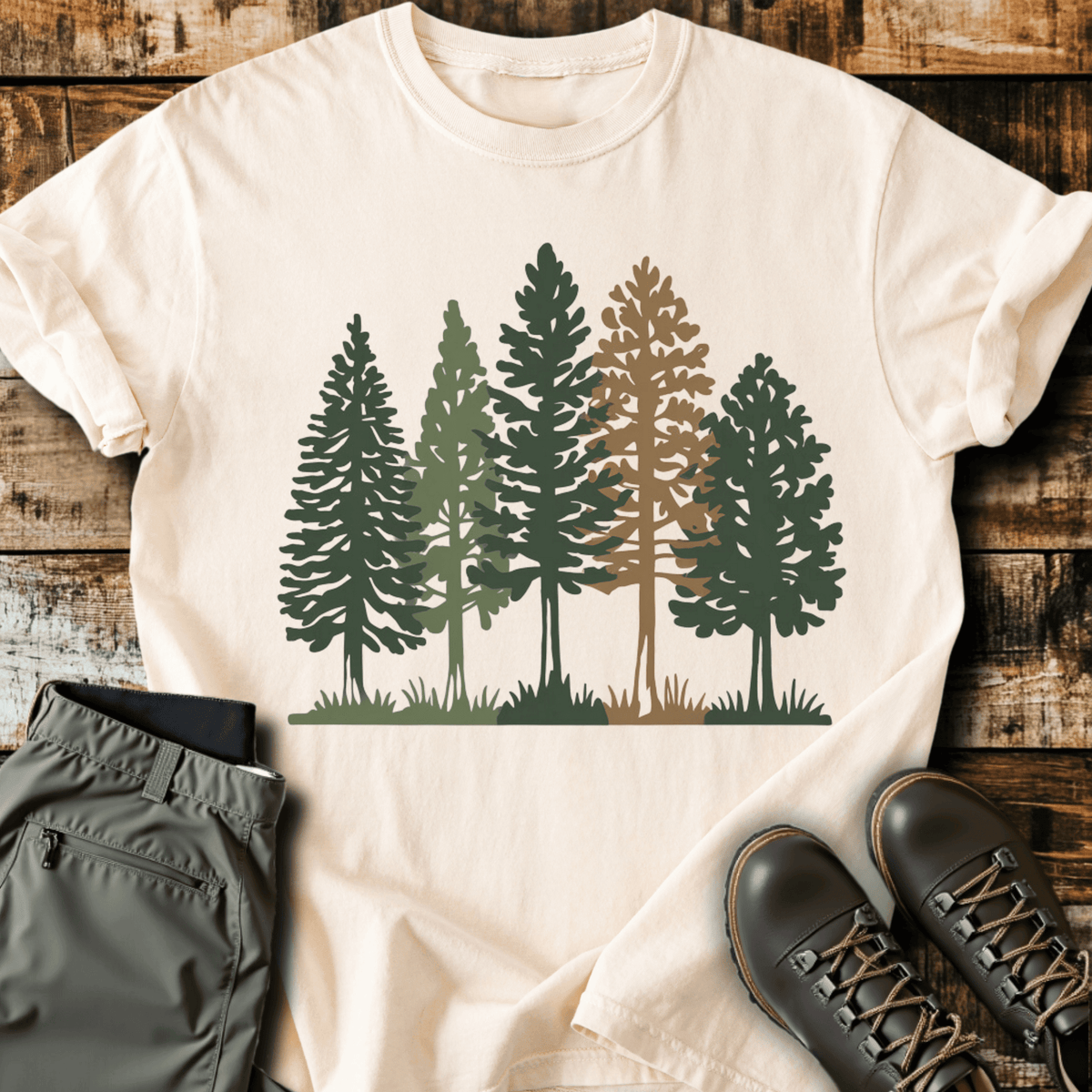 Forest T-Shirt - Funny Hiking Graphic Tee - Gift for Hikers - Unisex