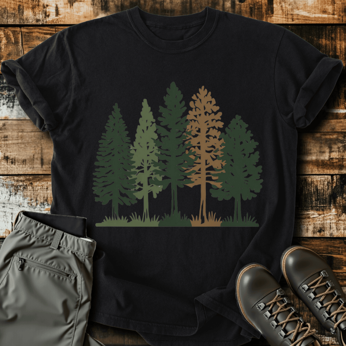 Forest T-Shirt - Funny Hiking Graphic Tee - Gift for Hikers - Unisex