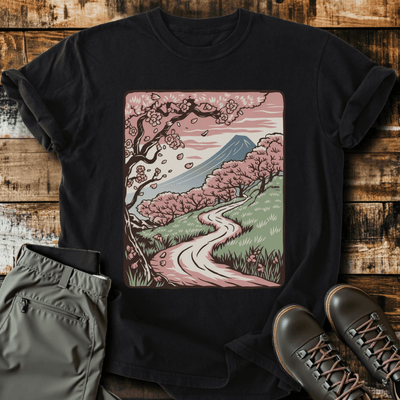 Cherry Blossoms T-Shirt - Funny Hiking Graphic Tee - Gift for Hikers - Unisex