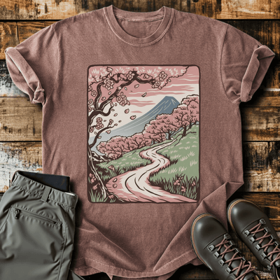 Cherry Blossoms T-Shirt - Funny Hiking Graphic Tee - Gift for Hikers - Unisex