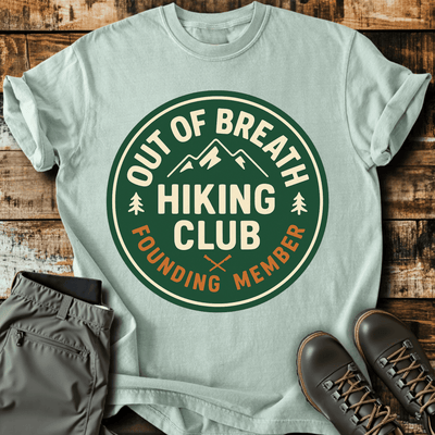 Founding Member T-Shirt - Funny Hiking Graphic Tee - Gift for Hikers - Unisex