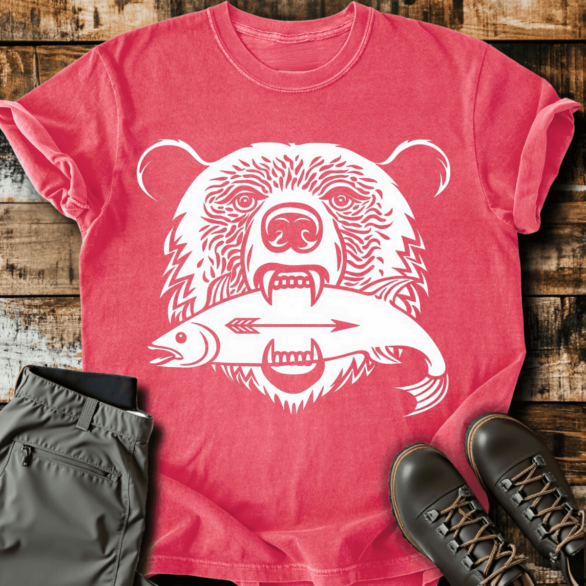 Fresh Catch T-Shirt - Funny Hiking Graphic Tee - Gift for Hikers - Unisex