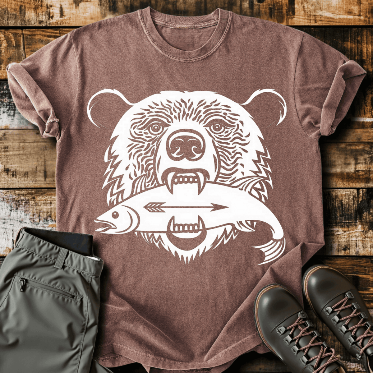 Fresh Catch T-Shirt - Funny Hiking Graphic Tee - Gift for Hikers - Unisex