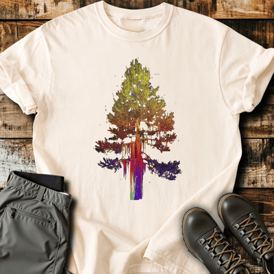 Drippy Tree T-Shirt - Funny Hiking Graphic Tee - Gift for Hikers - Unisex