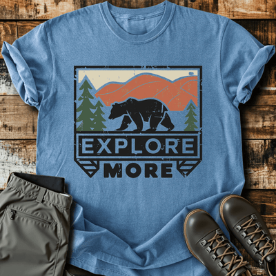 Explore More T-Shirt - Funny Hiking Graphic Tee - Gift for Hikers - Unisex