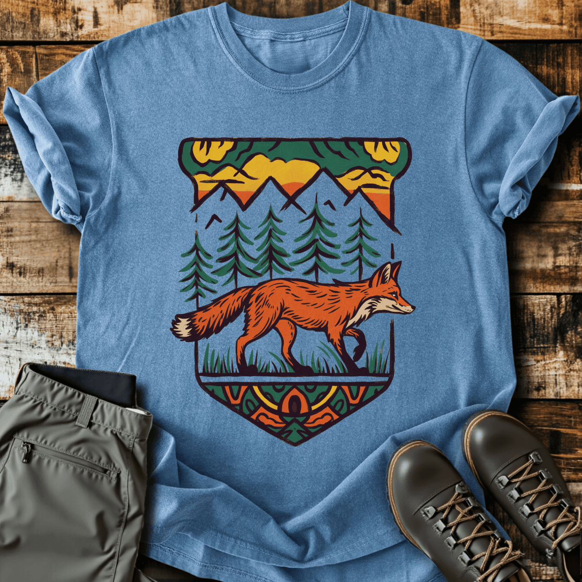 Fox Trot T-Shirt - Funny Hiking Graphic Tee - Gift for Hikers - Unisex