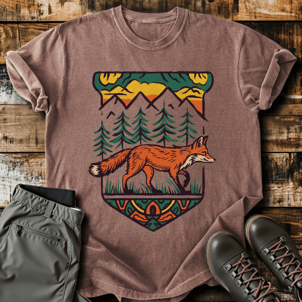 Fox Trot T-Shirt - Funny Hiking Graphic Tee - Gift for Hikers - Unisex