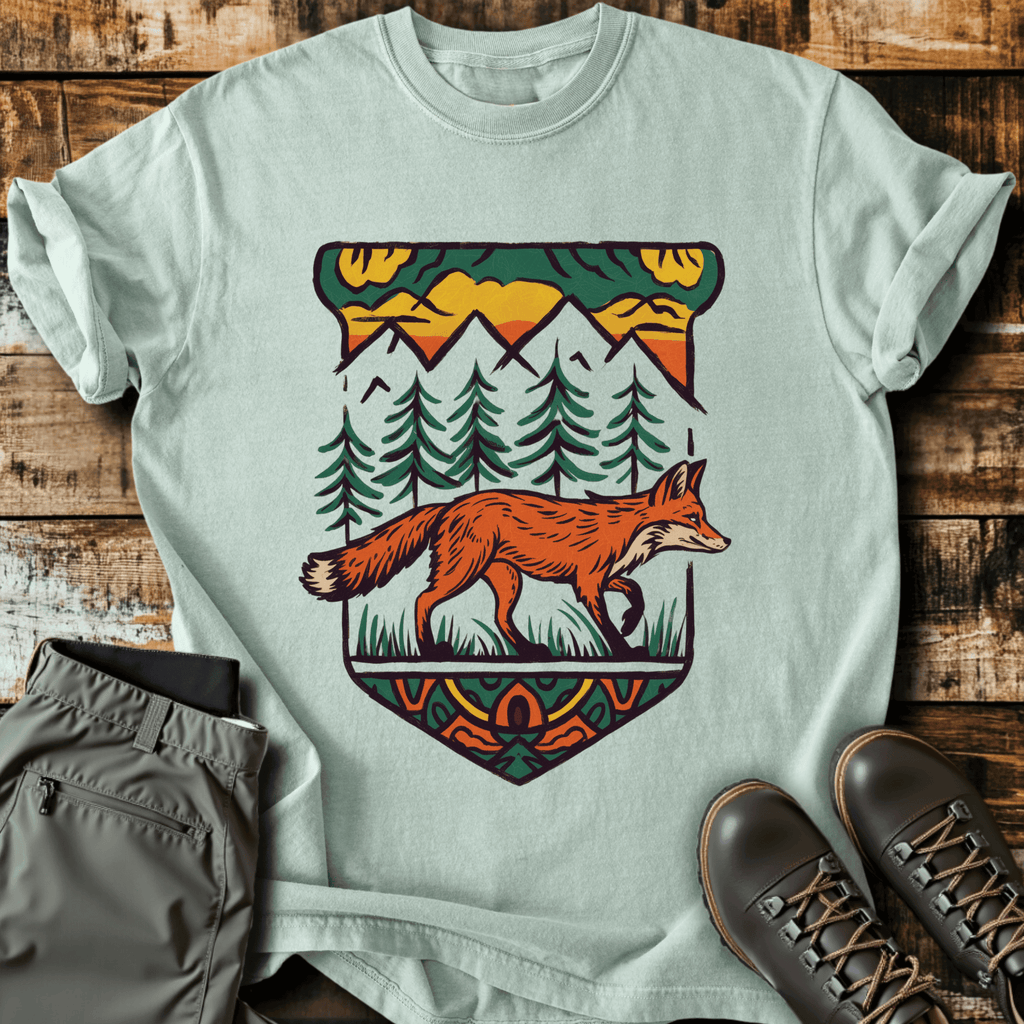 Fox Trot T-Shirt - Funny Hiking Graphic Tee - Gift for Hikers - Unisex