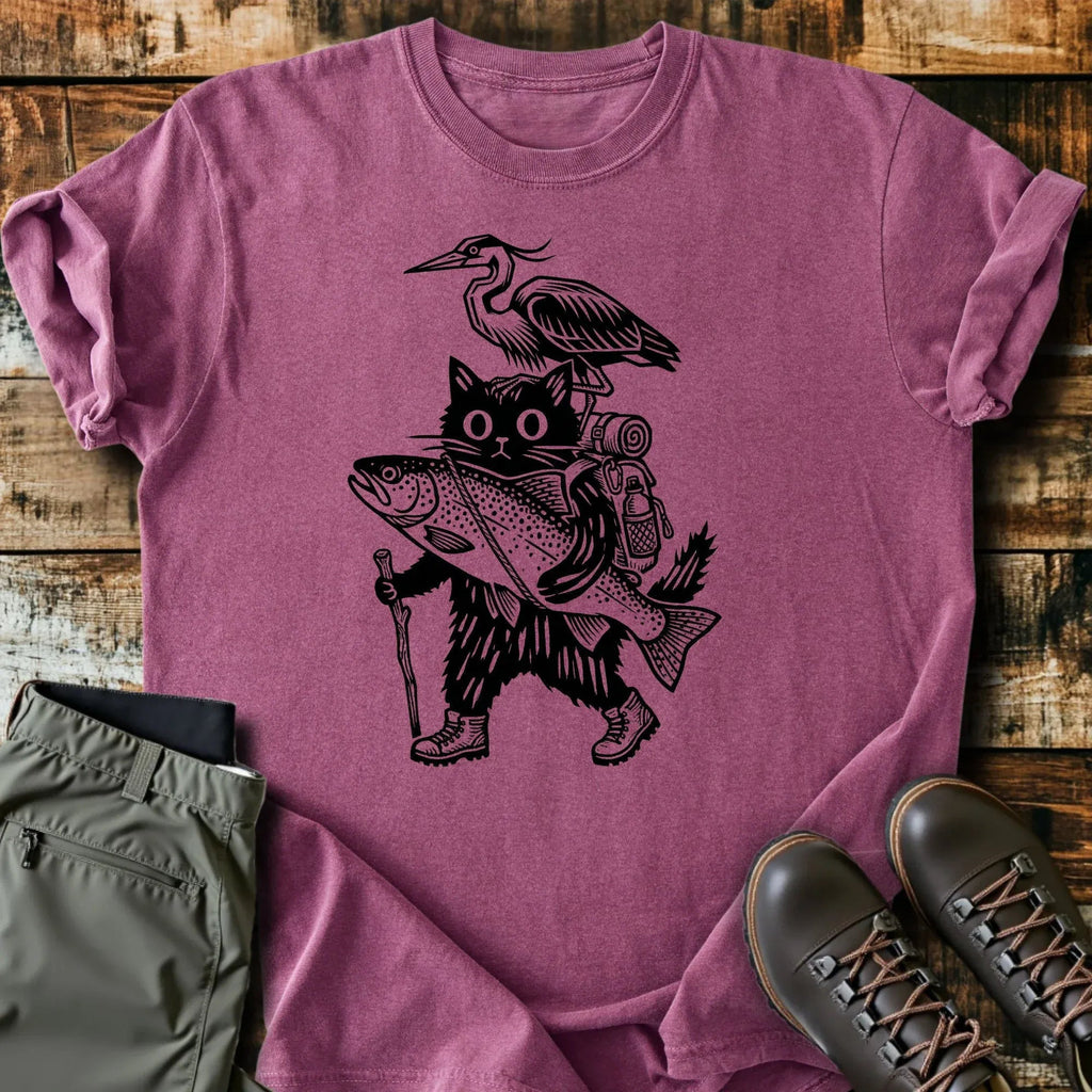 Don't Mind Me T-Shirt - Funny Hiking Graphic Tee - Gift for Hikers - Unisex