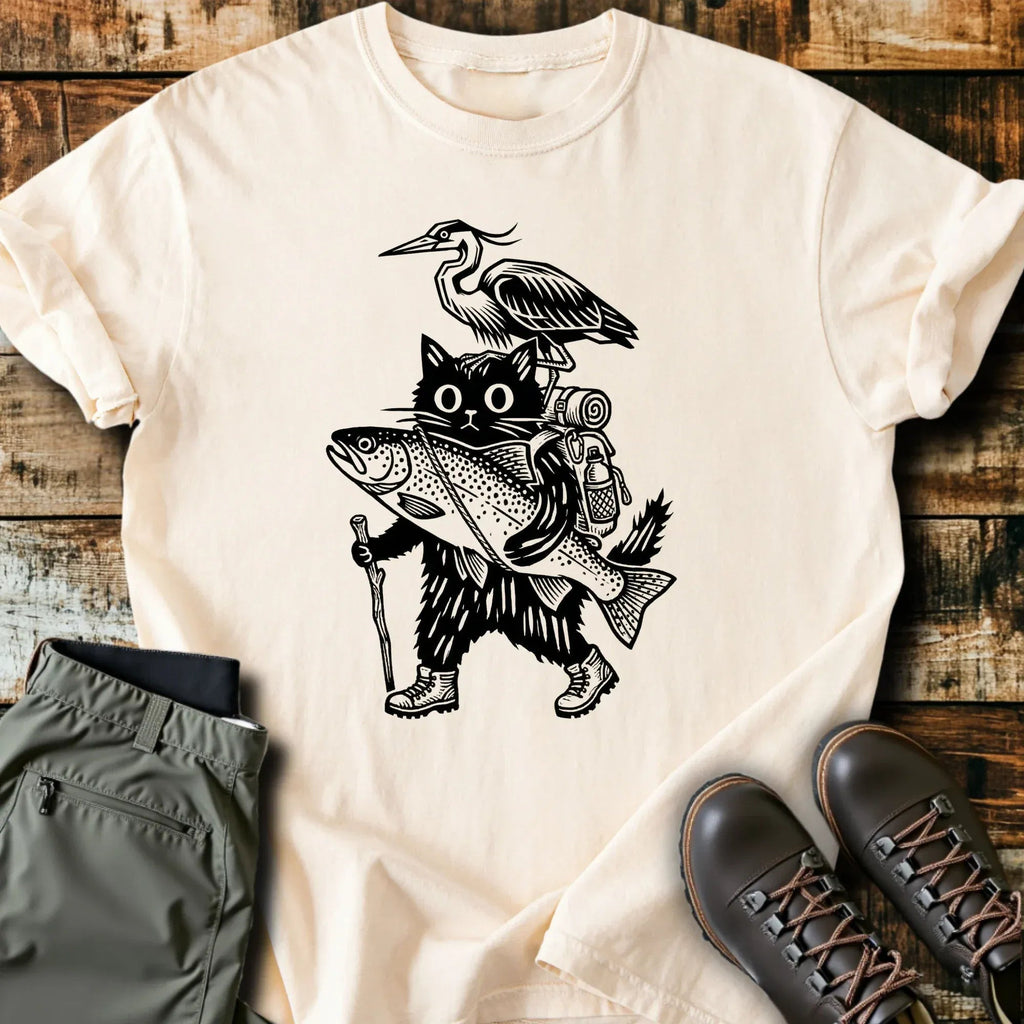 Don't Mind Me T-Shirt - Funny Hiking Graphic Tee - Gift for Hikers - Unisex