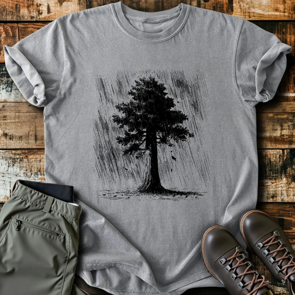 Beautiful Storm T-Shirt - Funny Hiking Graphic Tee - Gift for Hikers - Unisex