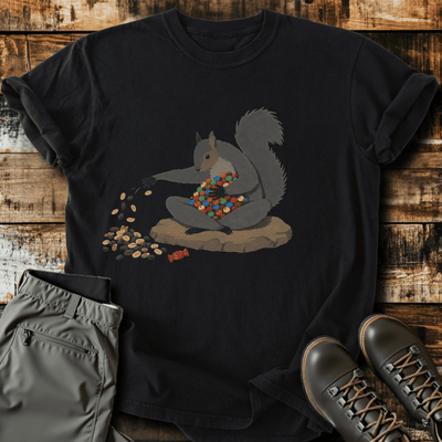 Candy Hoarder T-Shirt - Funny Hiking Graphic Tee - Gift for Hikers - Unisex