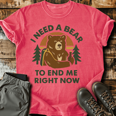 End Me T-Shirt - Funny Hiking Graphic Tee - Gift for Hikers - Unisex