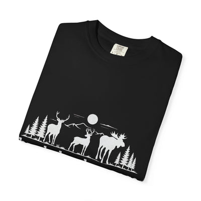 Buck Buck Moose T-Shirt - Funny Hiking Graphic Tee - Gift for Hikers - Unisex