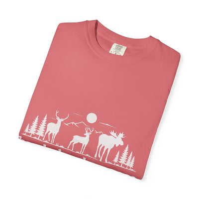 Buck Buck Moose T-Shirt - Funny Hiking Graphic Tee - Gift for Hikers - Unisex
