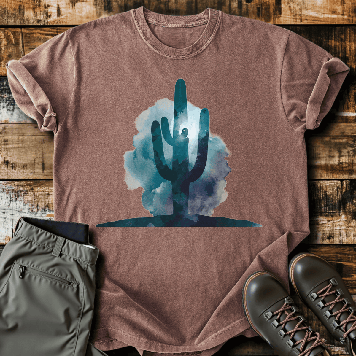 Dusk Bloom T-Shirt - Funny Hiking Graphic Tee - Gift for Hikers - Unisex