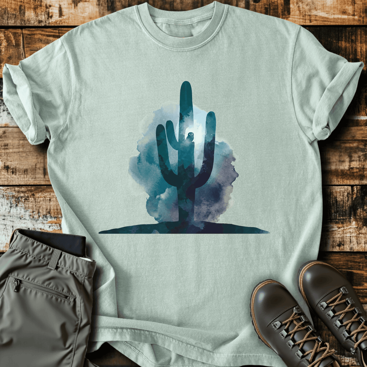 Dusk Bloom T-Shirt - Funny Hiking Graphic Tee - Gift for Hikers - Unisex