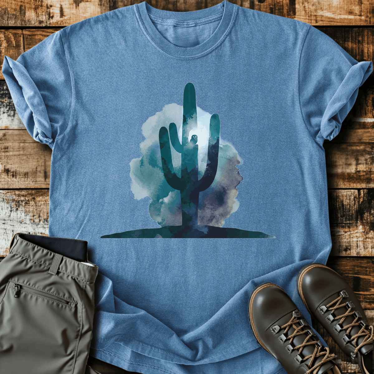 Dusk Bloom T-Shirt - Funny Hiking Graphic Tee - Gift for Hikers - Unisex