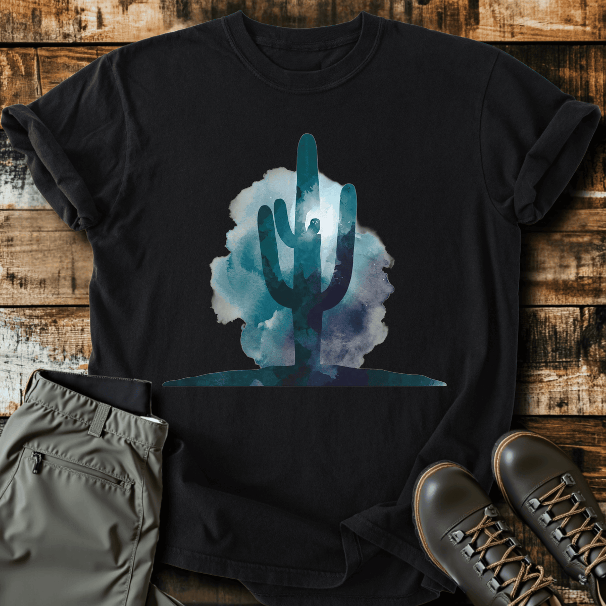 Dusk Bloom T-Shirt - Funny Hiking Graphic Tee - Gift for Hikers - Unisex