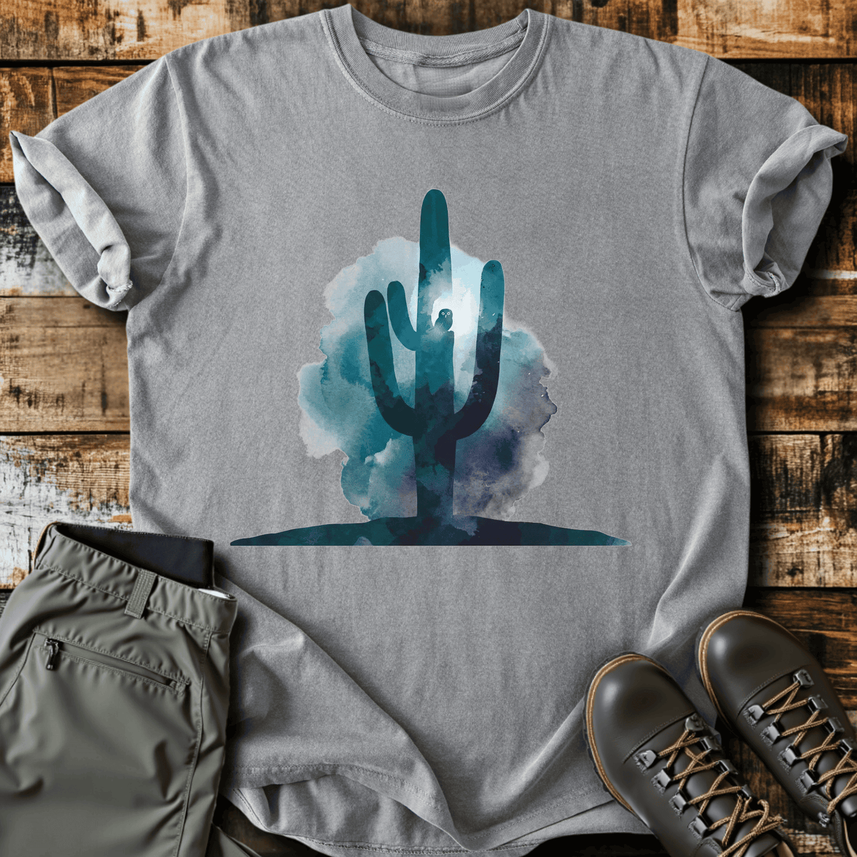 Dusk Bloom T-Shirt - Funny Hiking Graphic Tee - Gift for Hikers - Unisex