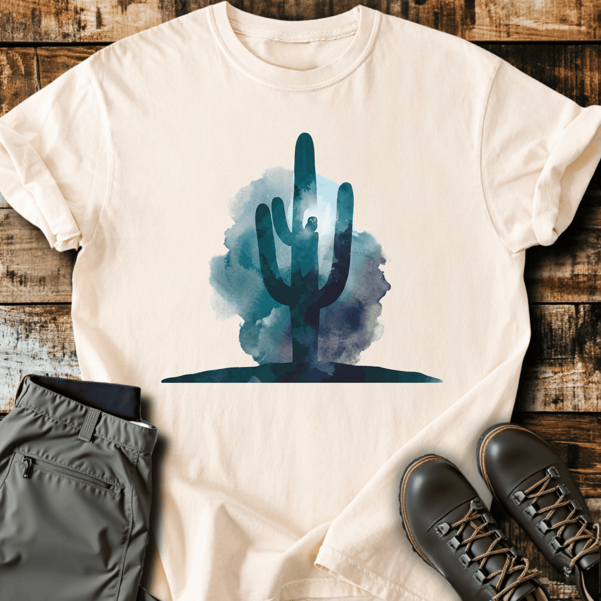 Dusk Bloom T-Shirt - Funny Hiking Graphic Tee - Gift for Hikers - Unisex