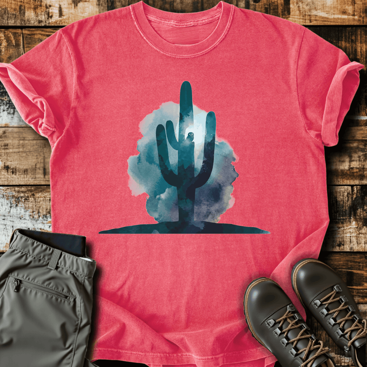 Dusk Bloom T-Shirt - Funny Hiking Graphic Tee - Gift for Hikers - Unisex