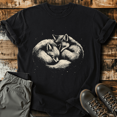 Fox Hugs T-Shirt Funny Hiking Shirt