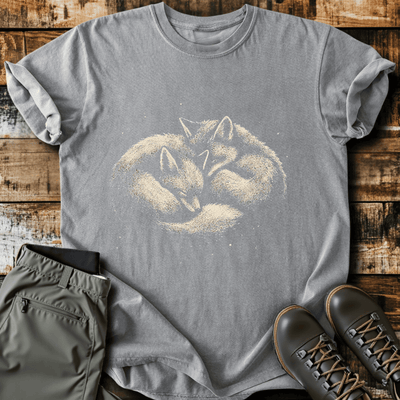 Fox Hugs T-Shirt Funny Hiking Shirt