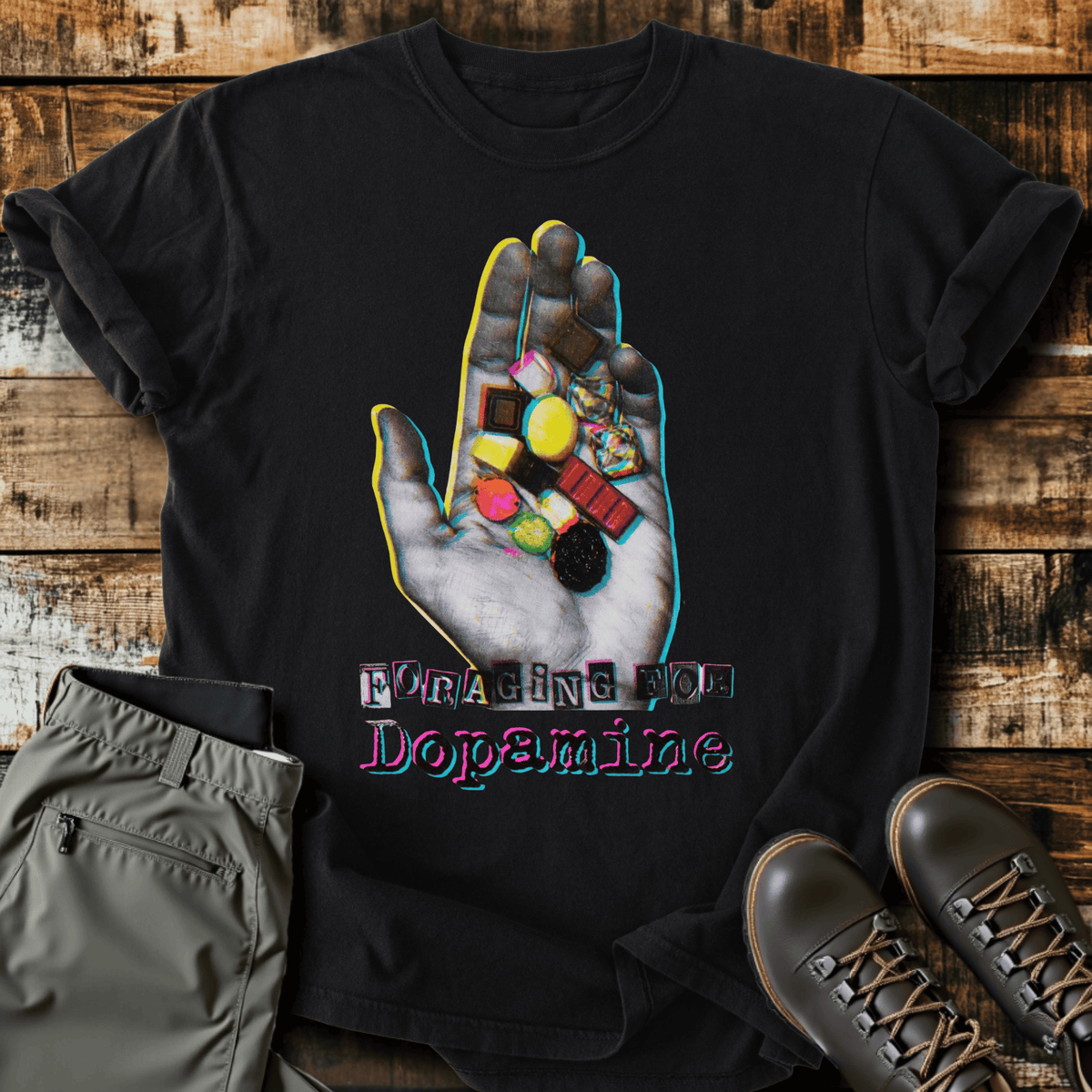 Dopamine T-Shirt - Funny Hiking Graphic Tee - Gift for Hikers - Unisex