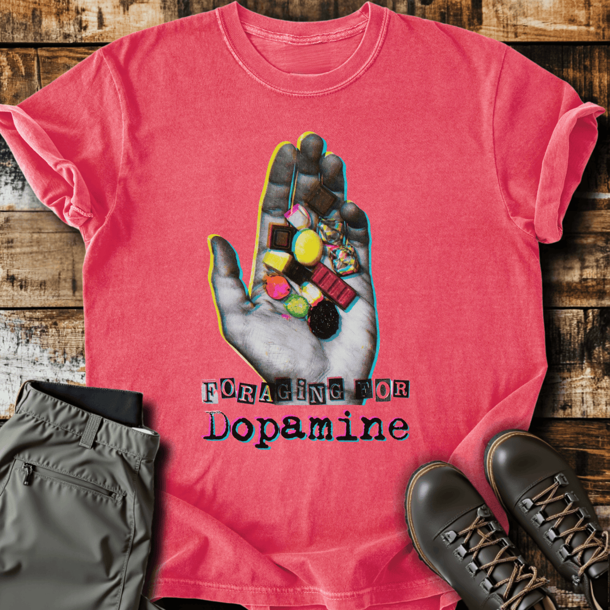 Dopamine T-Shirt - Funny Hiking Graphic Tee - Gift for Hikers - Unisex