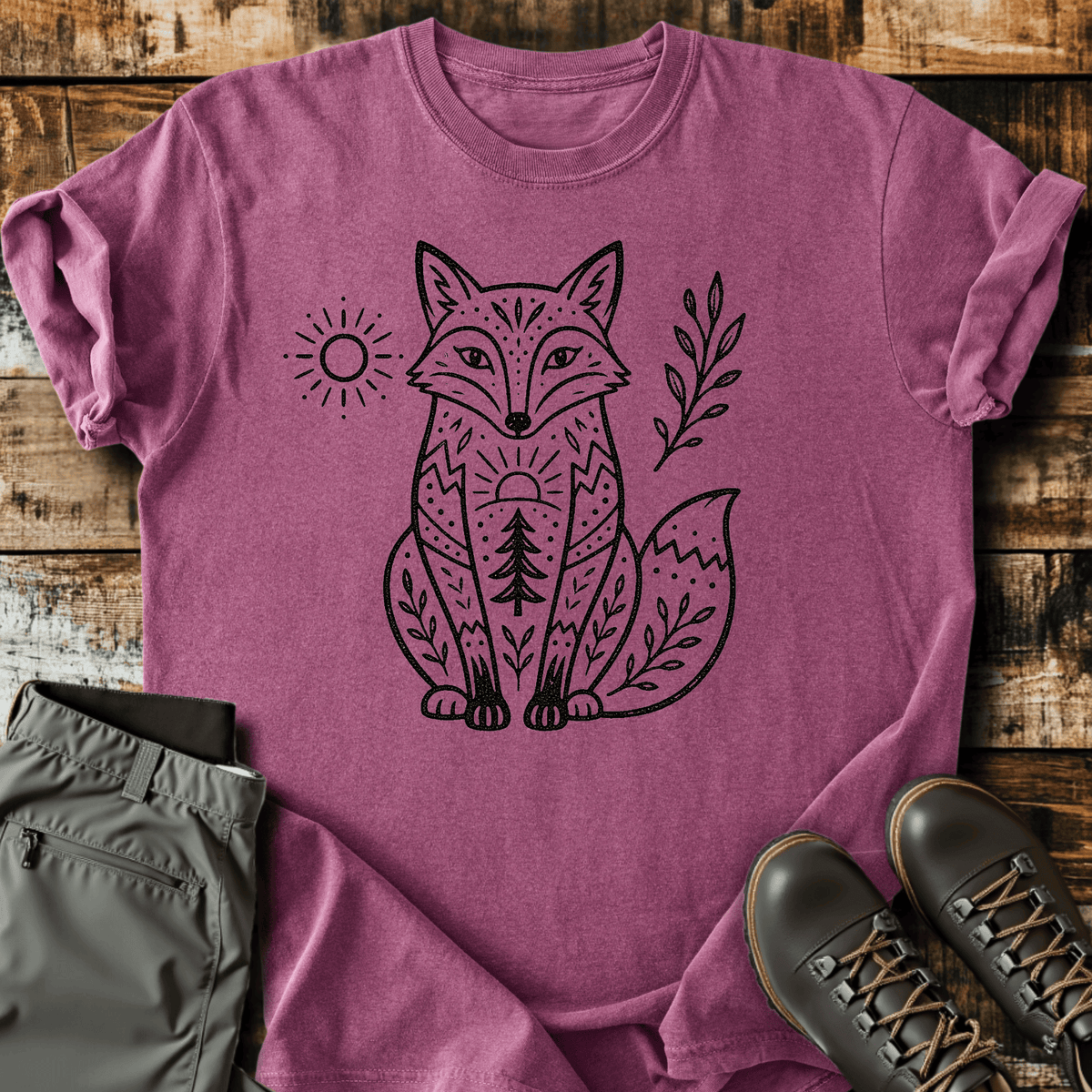 Foxest T-Shirt - Funny Hiking Graphic Tee - Gift for Hikers - Unisex