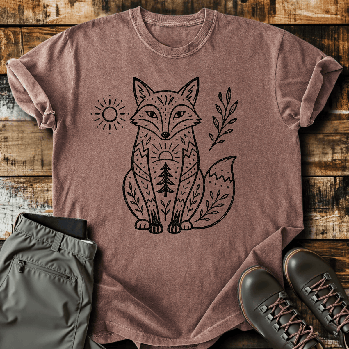 Foxest T-Shirt - Funny Hiking Graphic Tee - Gift for Hikers - Unisex
